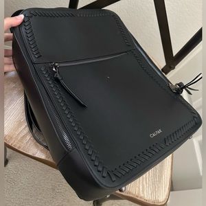 CALPAK Kaya Faux Leather Laptop Backpack
